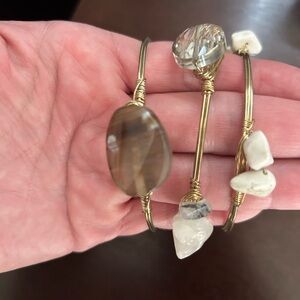 Stacking bracelet set 3pcs - EUC